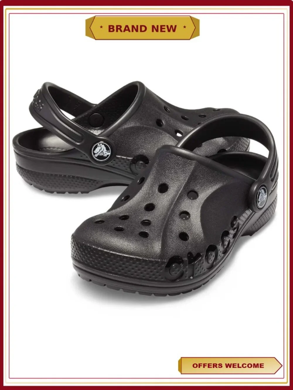Kids Baya Clog - Breathable Lightweight Clogs for Toddler & Kids